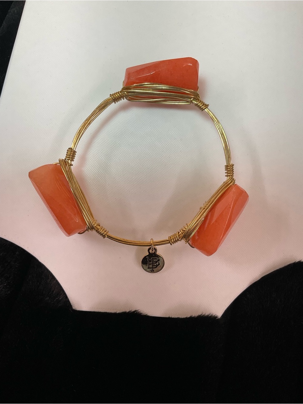 Bourbon and Bowties Gold-Tone Bracelet